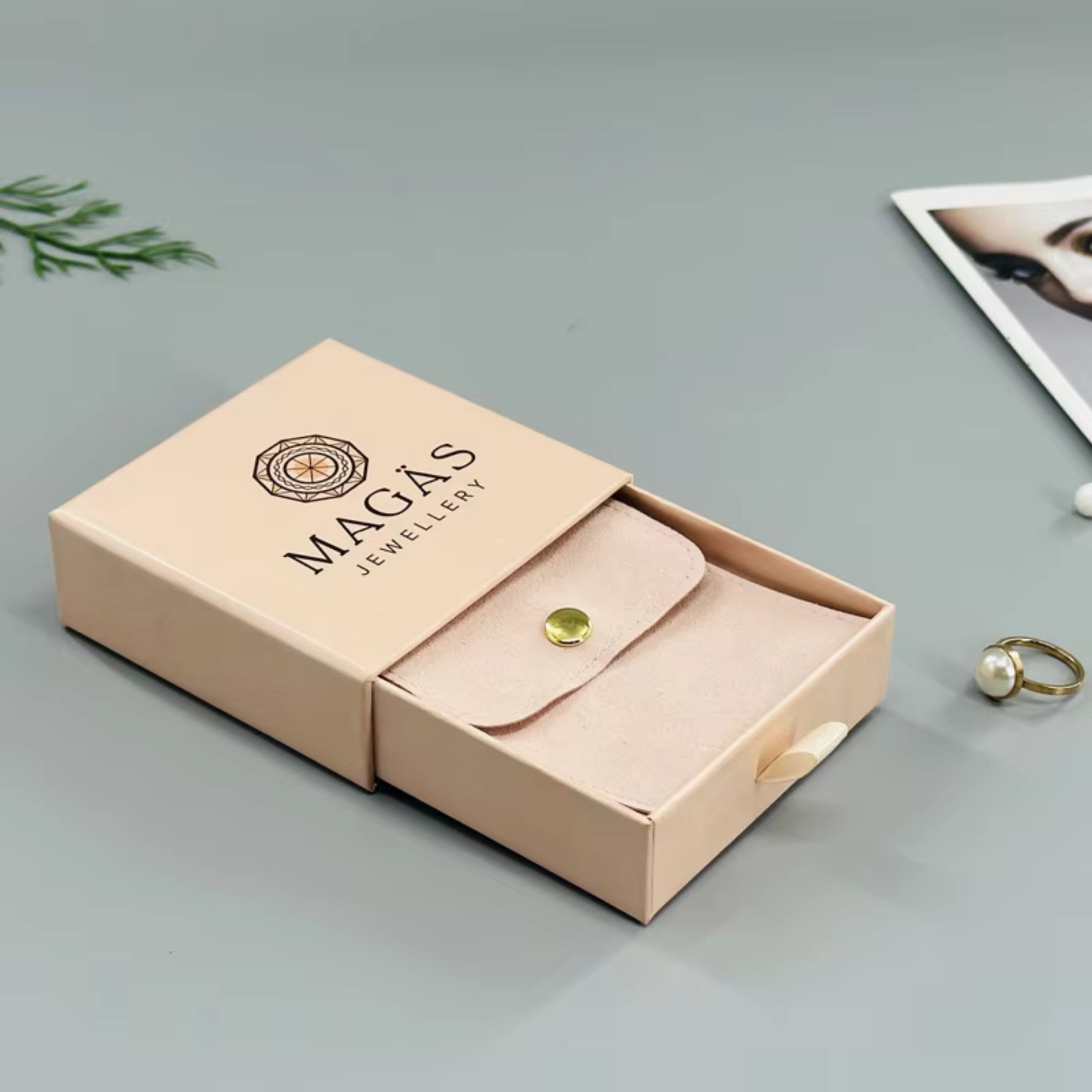 High-Quality Kraft Jewelry Packaging Boxes for Unique Branding