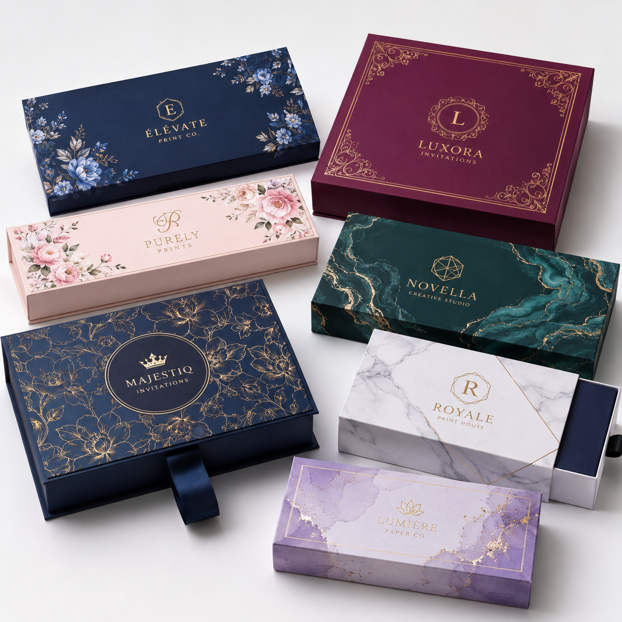 Elegant Invitation Boxes for Every Occasion | Custom Boxes Shop Co UK