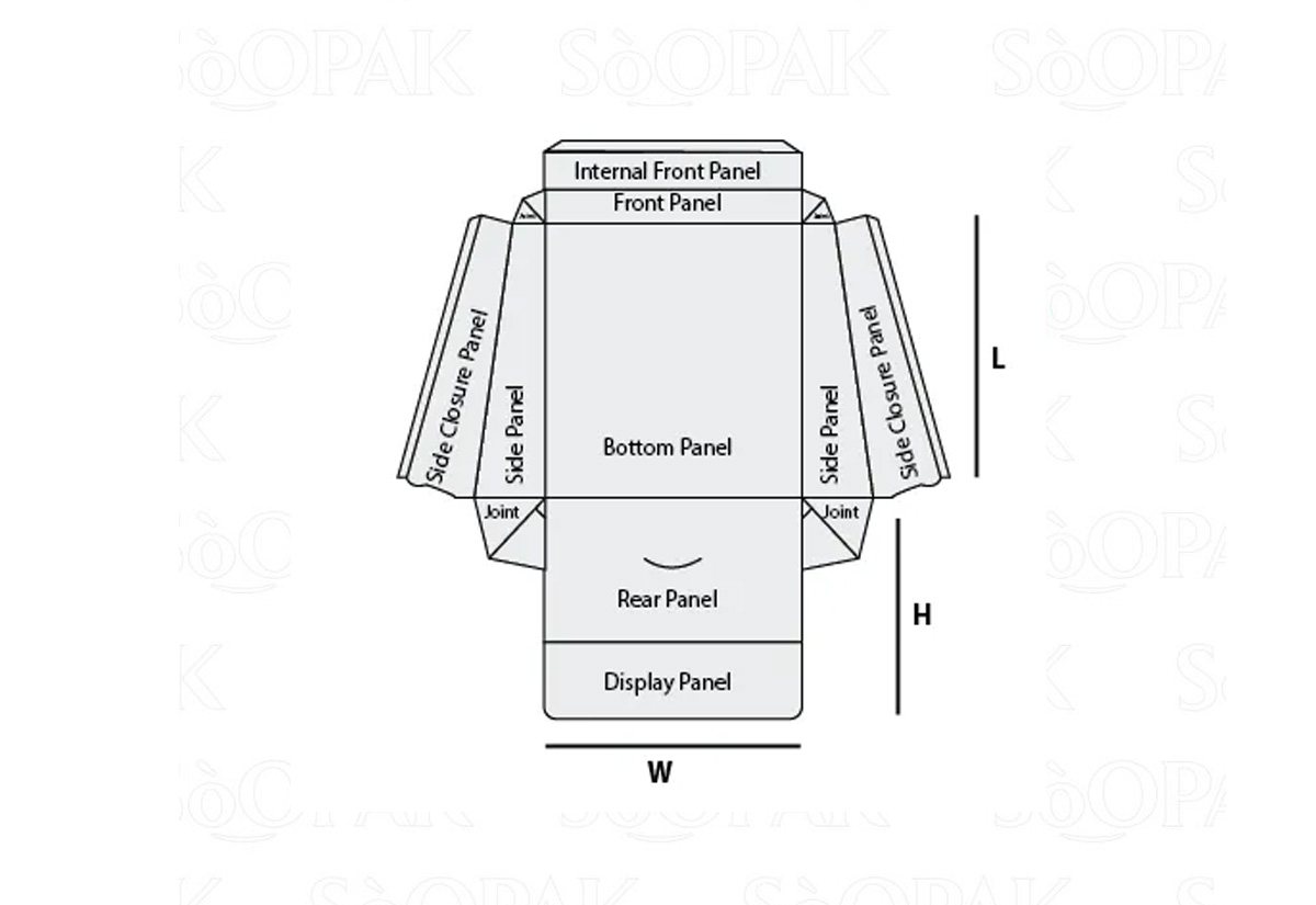 Double Wl Display Lid